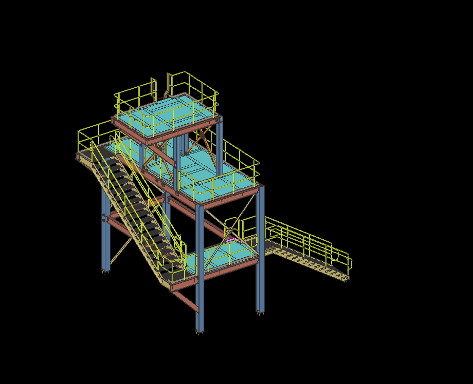Structural steel shop drawings